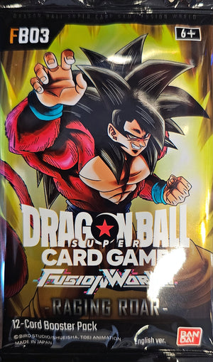Dragon Ball Super - Fusion World - Raging Roar - Booster Pack