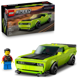 LEGO® Speed Champions Dodge Challenger SRT Hellcat Sports Car Set 77237