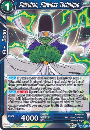 Paikuhan, Flawless Technique (BT12-043) [Vicious Rejuvenation]