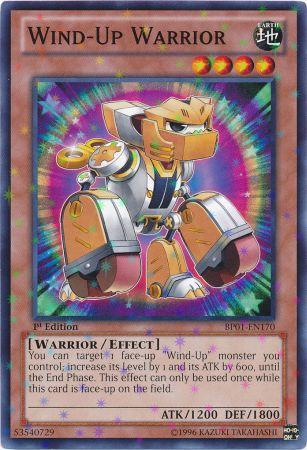 Wind-Up Warrior [BP01-EN170] Starfoil Rare