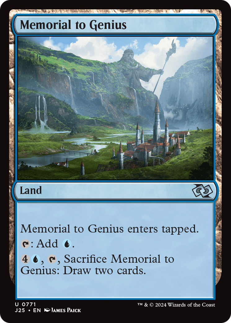 Memorial to Genius [Foundations Jumpstart]