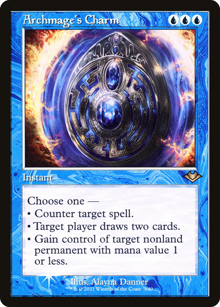 Archmage's Charm (Retro Foil Etched) [Modern Horizons 2]