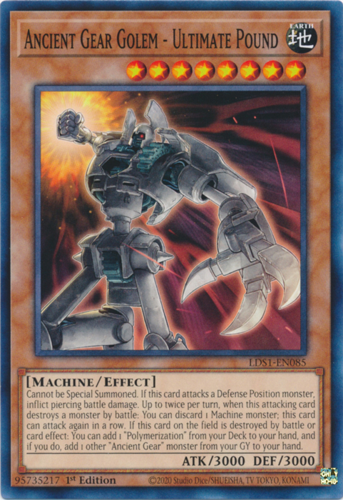 Ancient Gear Golem - Ultimate Pound [LDS1-EN085] Common