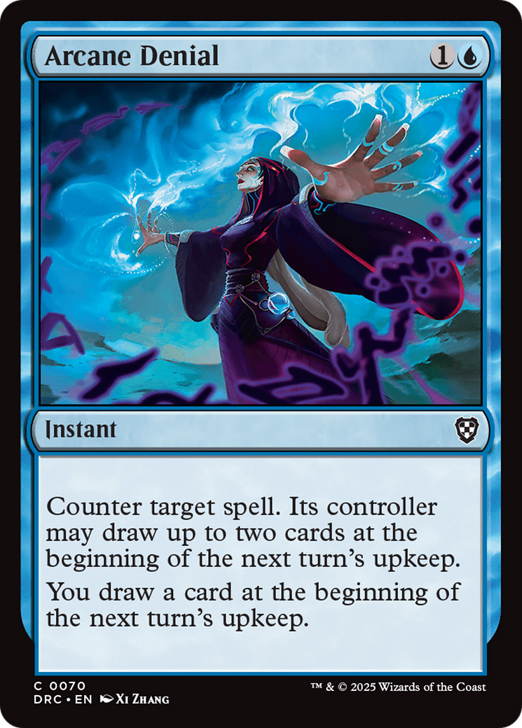 Arcane Denial [Aetherdrift Commander]