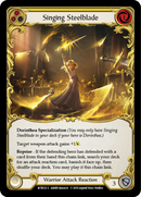 Singing Steelblade [WTR121-S] (Welcome to Rathe)  Alpha Print Rainbow Foil