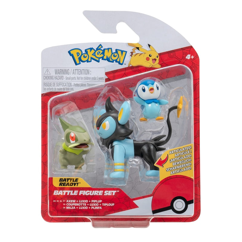 Pokemon - Battle Figure Set - 3 Pack (Choose your Design)