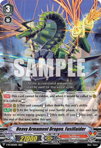 Heavy Armament Dragon, Fusillaider (V-PR/0254EN) [V Promo Cards]