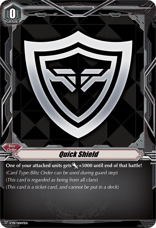 Quick Shield (V-PR/0147EN) [V Promo Cards]