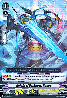 Knight of Darkness, Rugos (V-PR/0027EN) [V Promo Cards]