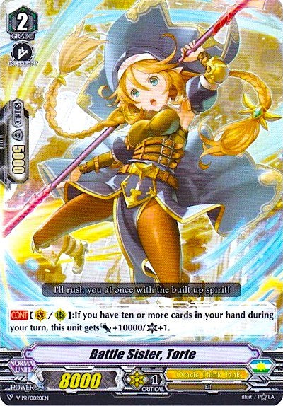 Battle Sister, Torte (V-PR/0020EN) [V Promo Cards]