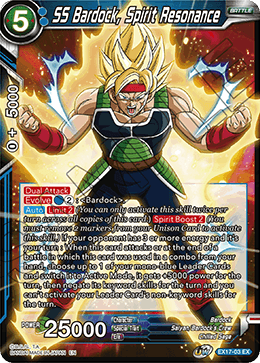 SS Bardock, Spirit Resonance (EX17-03) [Saiyan Booster]