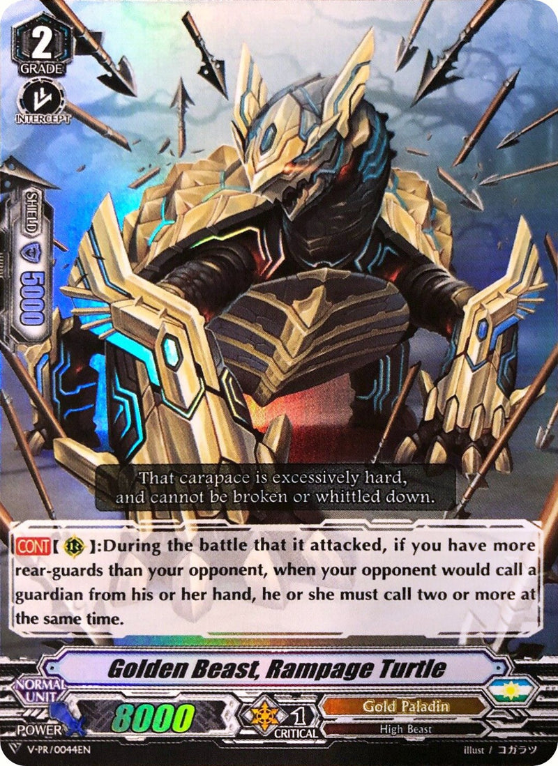 Golden Beast, Rampage Turtle (V-PR/0044EN) [V Promo Cards]