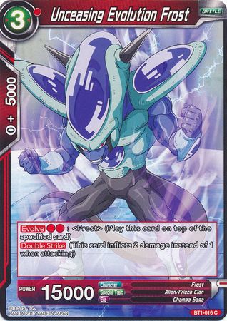 Unceasing Evolution Frost (BT1-016) [Galactic Battle]