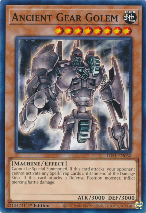 Ancient Gear Golem [LDS1-EN080] Common