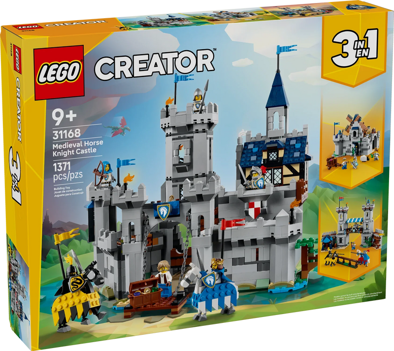 LEGO® Creator Medieval Horse Knight Castle Set 31168
