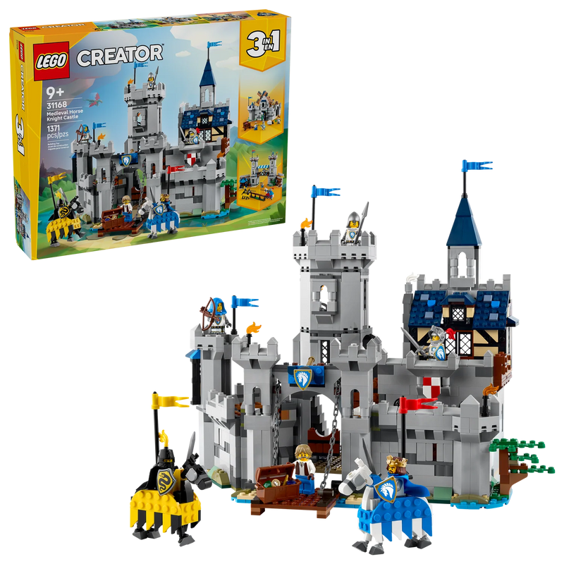 LEGO® Creator Medieval Horse Knight Castle Set 31168