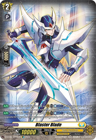 Blaster Blade (D-BT05/SP05EN) [Triumphant Return of the Brave Heroes]