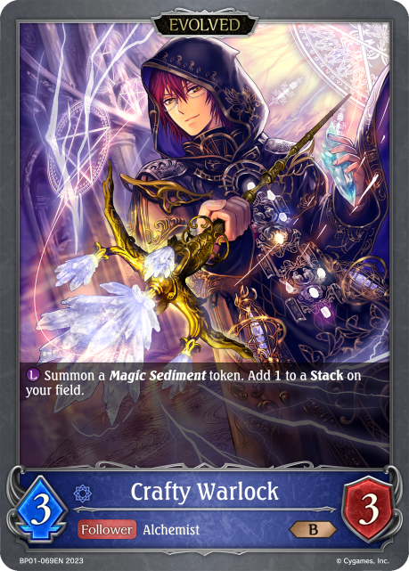 Crafty Warlock (BP01-069EN) [Advent of Genesis]