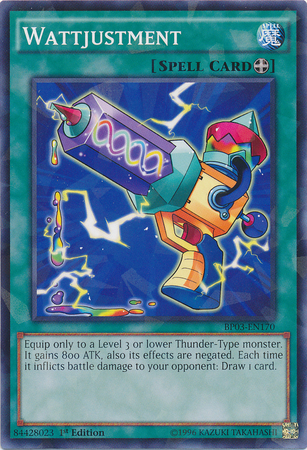 Wattjustment [BP03-EN170] Shatterfoil Rare