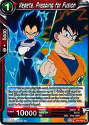 Vegeta, Prepping for Fusion (BT6-009) [Destroyer Kings]