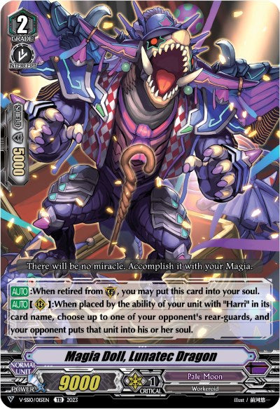 Magia Doll, Lunatec Dragon (Foil) (V-SS10/015EN) [Premium Battle Deckset 2023]