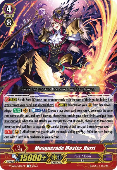 Masquerade Master, Harri (Foil) (V-SS10/001EN) [Premium Battle Deckset 2023]