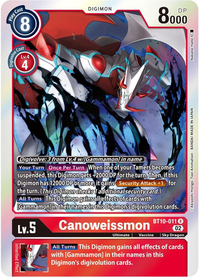 Canoweissmon [BT10-011] [Xros Encounter]