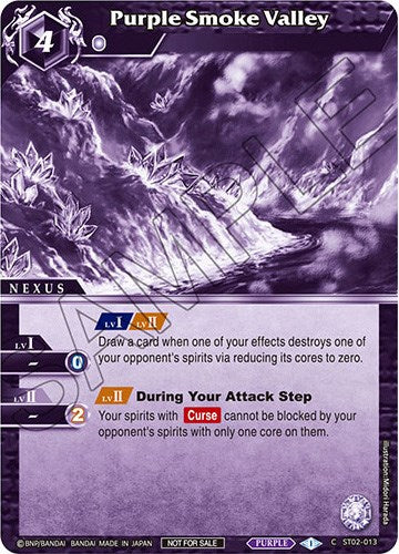 Purple Smoke Valley (Event Pack Vol. 2) (ST02-013) [Launch & Event Promos]