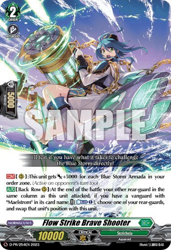 Flow Strike Brave Shooter (D-PR/254EN) [D Promo Cards]