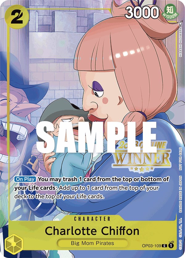 Charlotte Chiffon (Offline Regional 2023) [Winner] [One Piece Promotion Cards]