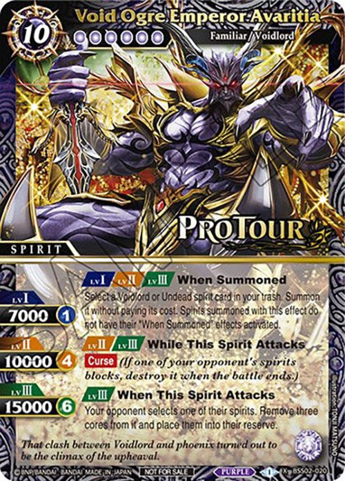 Void Ogre Emperor Avaritia (X Rare Special Pack Vol. 2) (BSS02-020) [Battle Spirits Saga Promo Cards]