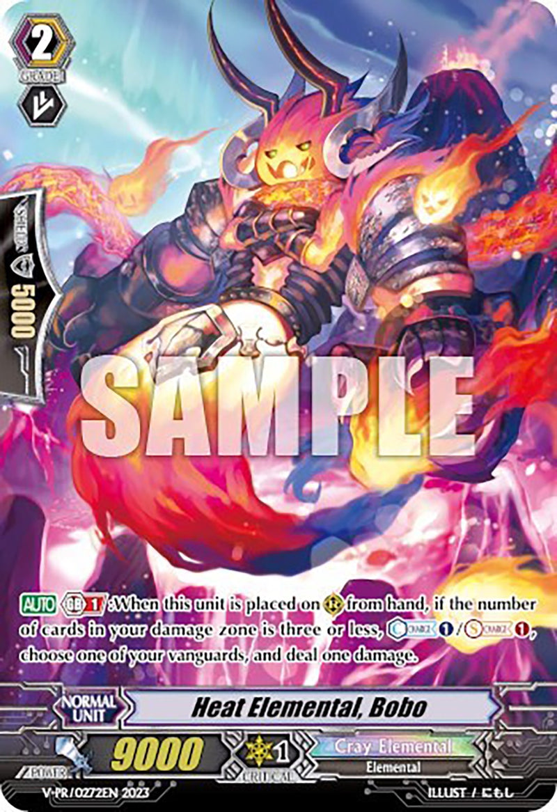 Heat Elemental, Bobo (PR/0272EN) [V Promo Cards]