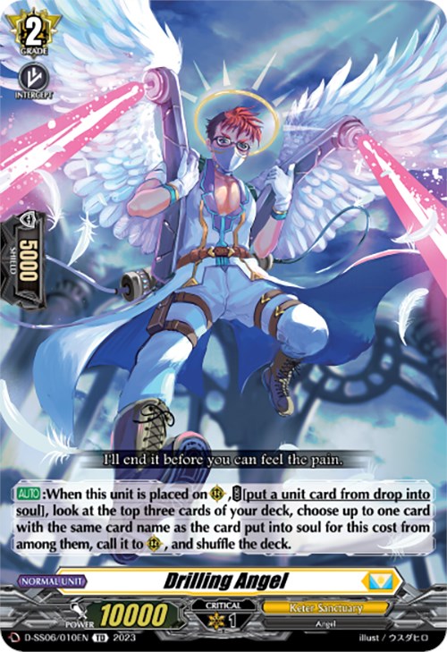 Drilling Angel (D-SS06/010EN) [Trial Deck 6: Resonance of Thunder Dragon]