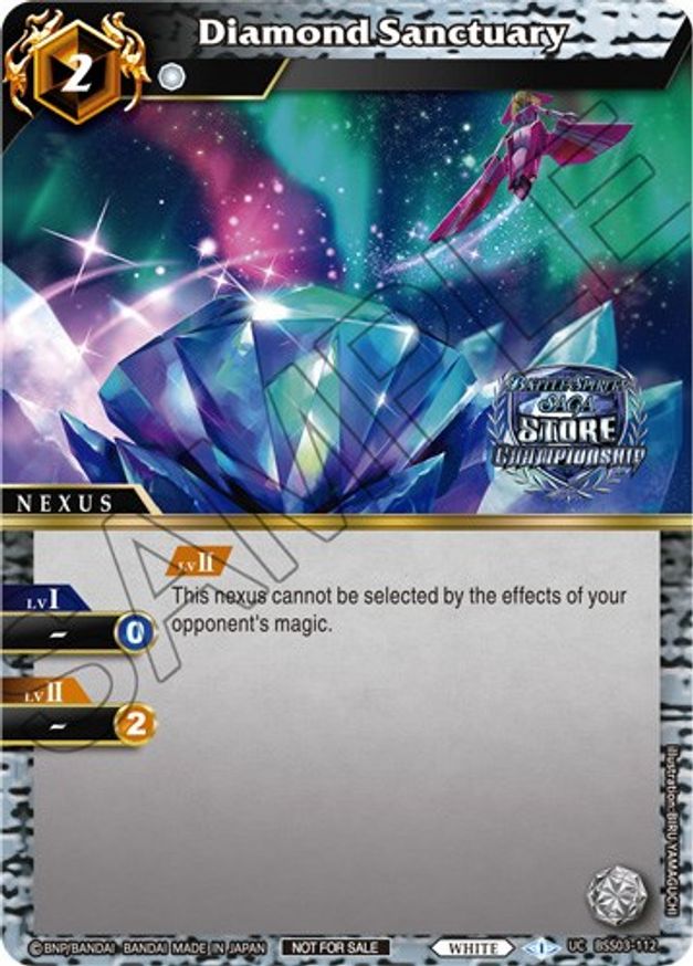 Diamond Sanctuary (Championship Pack 2023 Vol. 3) (BSS03-112) [Launch & Event Promos]