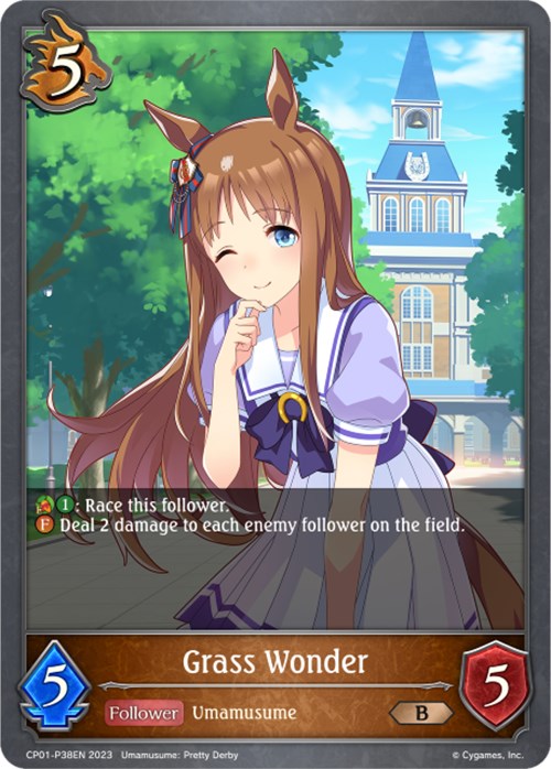 Grass Wonder (CP01-P38EN) [Umamusume: Pretty Derby]