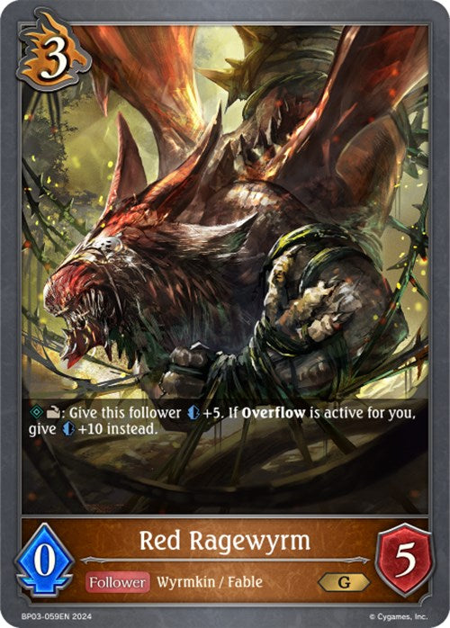 Red Ragewyrm (BP03-059EN) [Flame of Laevateinn]