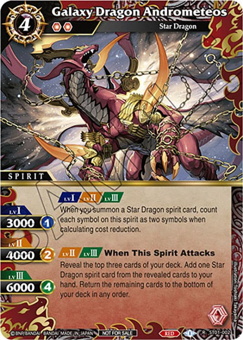 Galaxy Dragon Andrometeos (Event Pack Vol. 4) (ST01-002) [Launch & Event Promos]