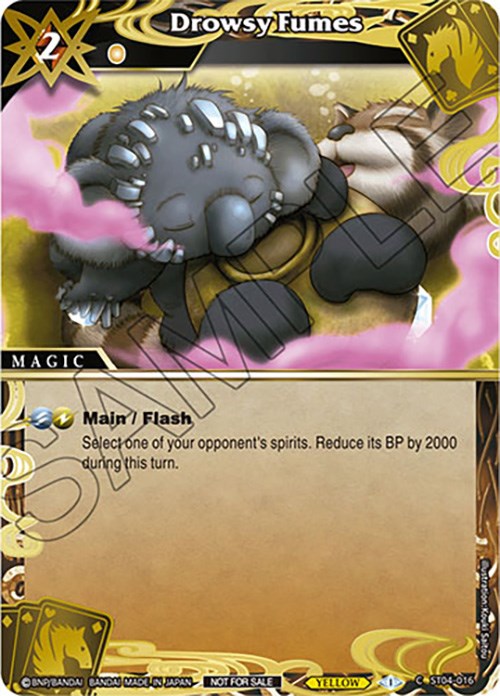 Drowsy Fumes (Finalist Card Set Vol. 4) (ST04-016) [Launch & Event Promos]