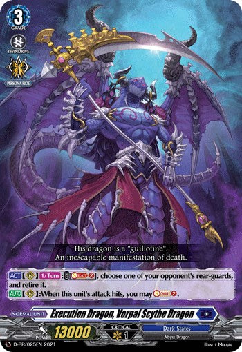 Execution Dragon, Vorpal Scythe Dragon (D-PR/025EN) [D Promo Cards]