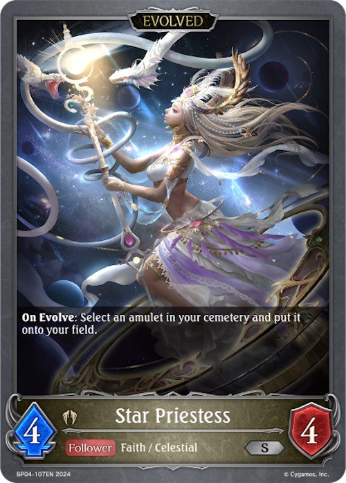 Star Priestess (Evolved) (BP04-107EN) [Cosmic Mythos]