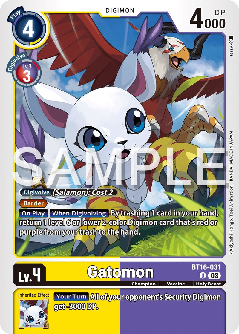 Gatomon [BT16-031] [Beginning Observer]