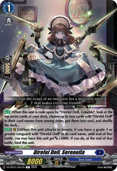 Direful Doll, Serenella (DZ-BT01/091EN) [Fated Clash]