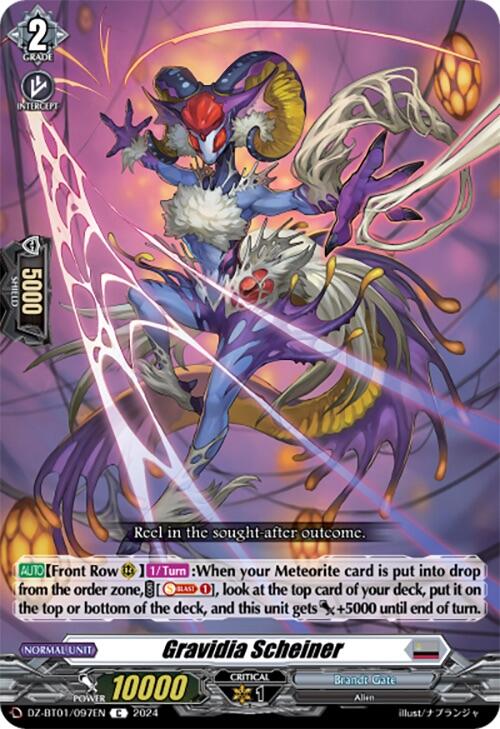 Gravidia Scheiner (DZ-BT01/097EN) [Fated Clash]