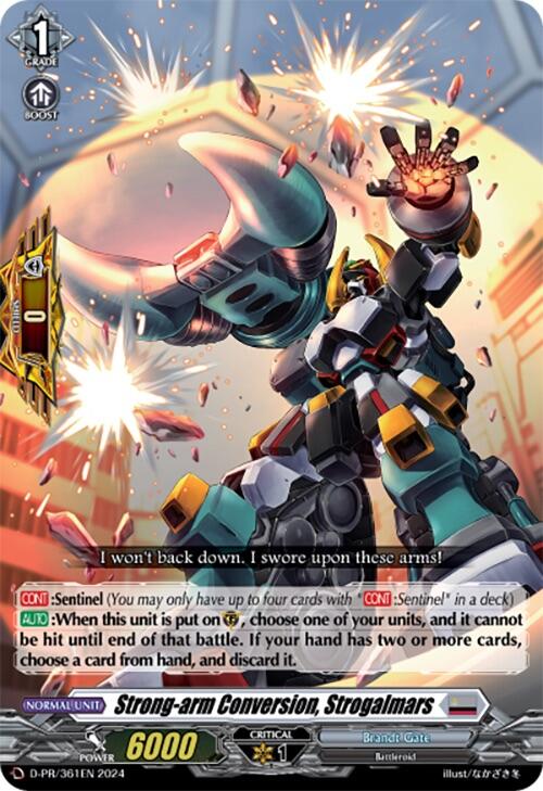 Strong-arm Conversion, Strogalmars (D-PR/361EN) [D Promo Cards]