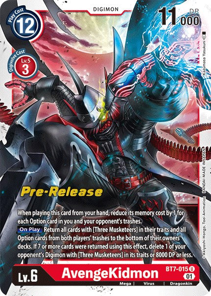 AvengeKidmon [BT7-015] [Next Adventure Pre-Release Cards]