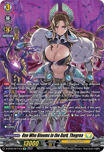 One Who Blooms in the Dark, Thegrea (D-BT05/SP11EN) [Triumphant Return of the Brave Heroes]