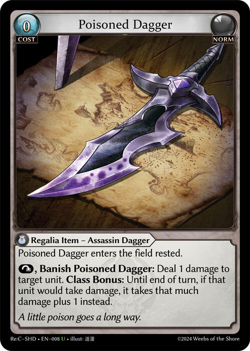 Poisoned Dagger (008) [Tristan Re:Collection, Shadowdancer]