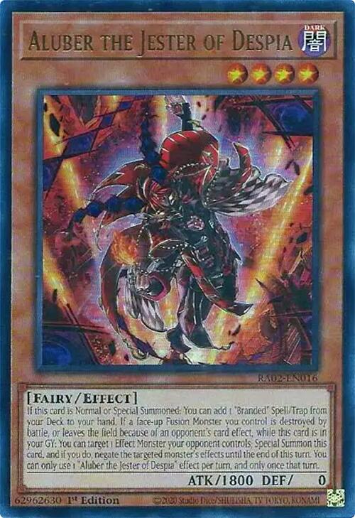 Aluber the Jester of Despia (UR) [RA02-EN016] Ultra Rare