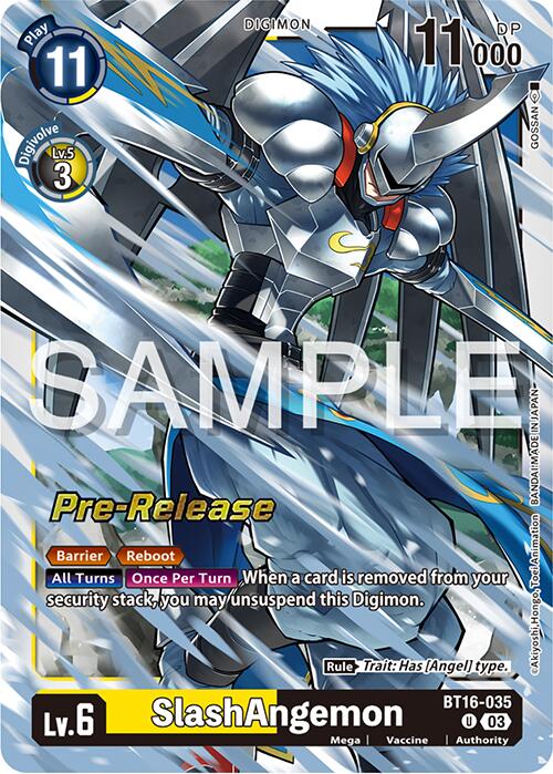 SlashAngemon [BT16-035] [Beginning Observer Pre-Release Promos]