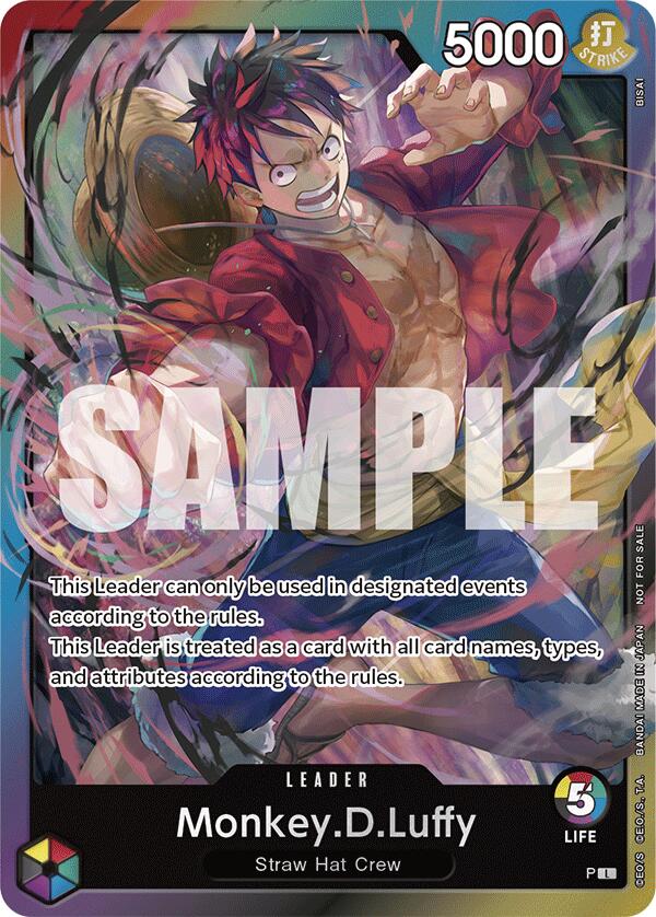 Monkey.D.Luffy (Bataille scellée 2024 Vol. 2) [Cartes promotionnelles One Piece] 